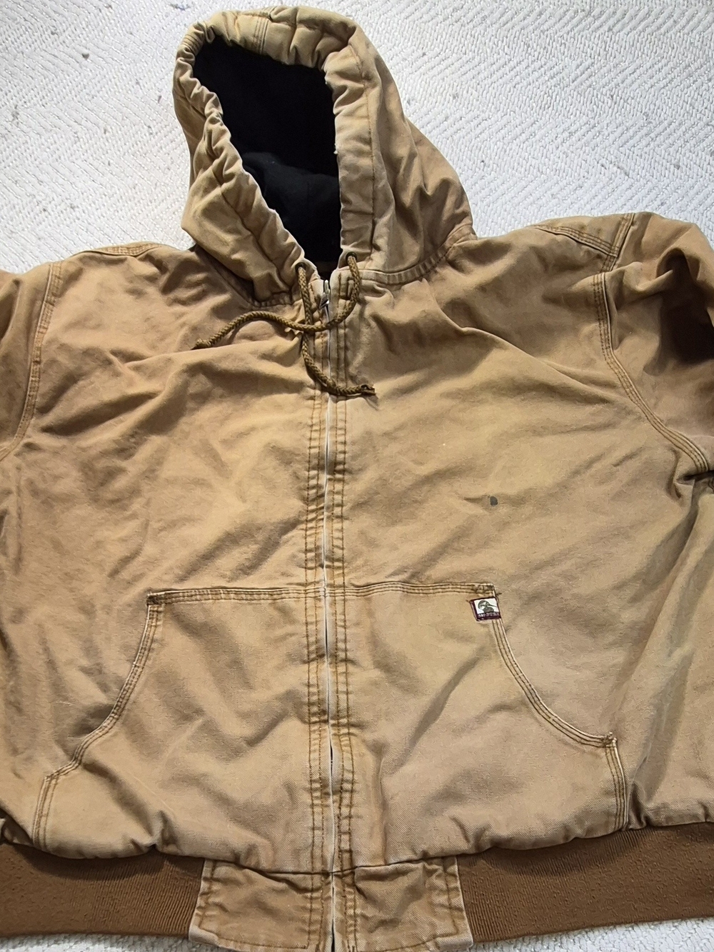 Dri Duck Cheyenne 5020 Insulated Hooded Work Jacket - Tan